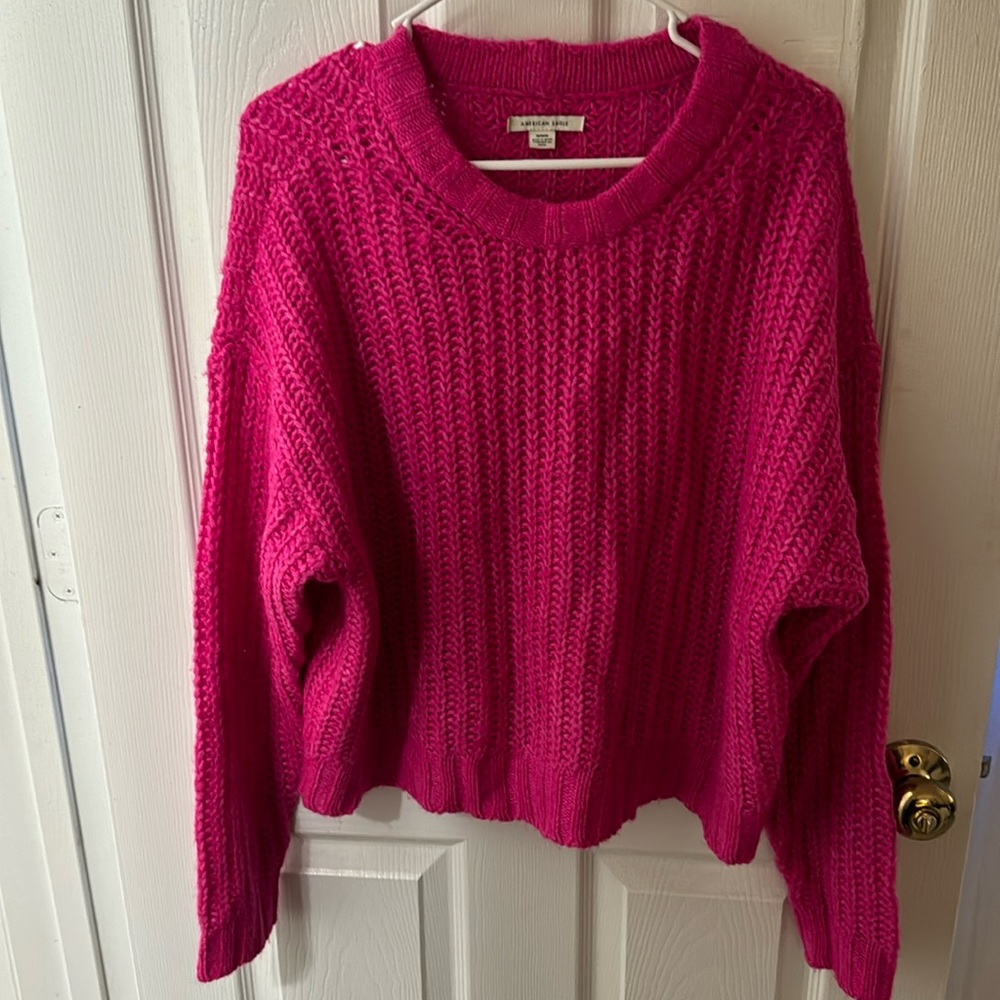 Pink American Eagle Sweater